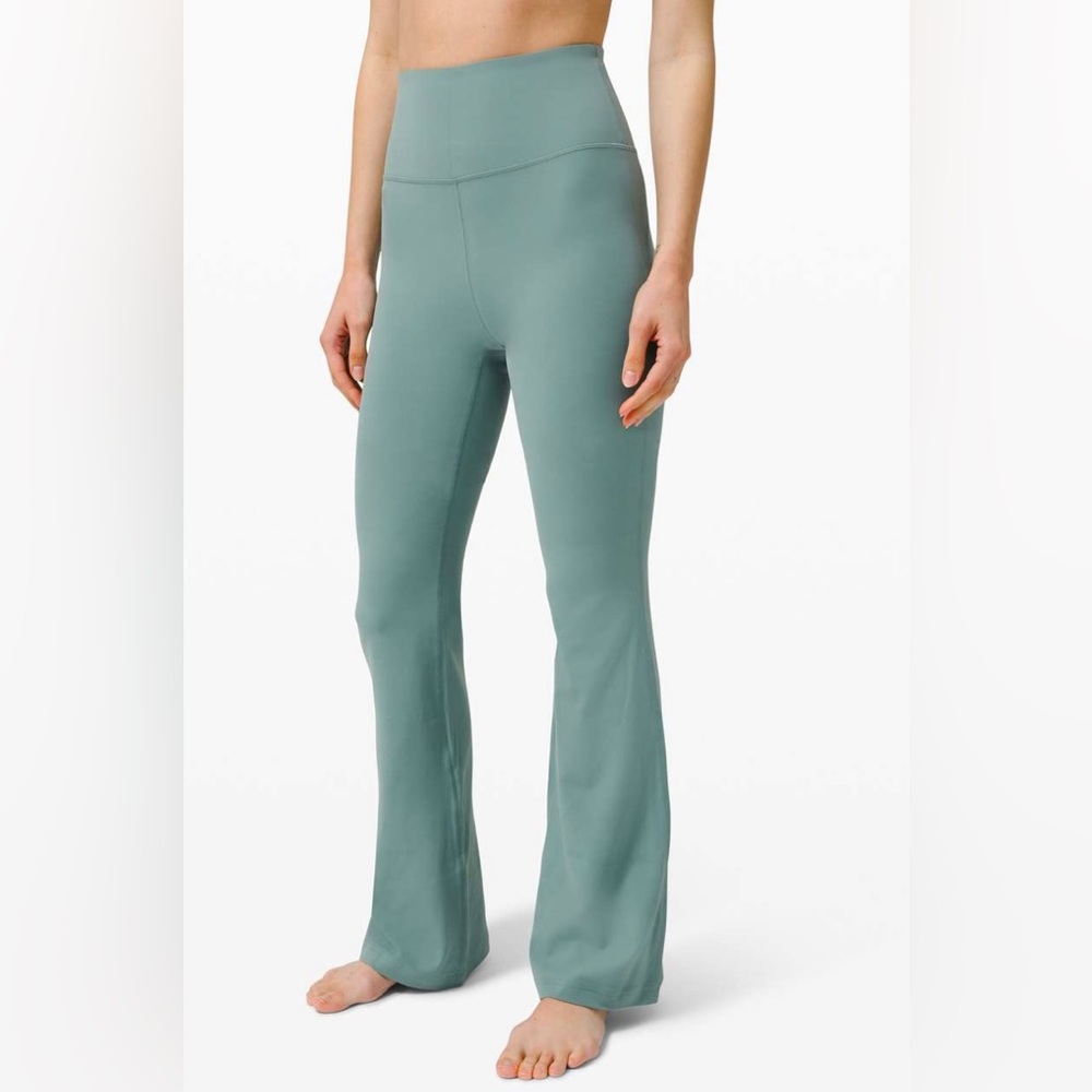 lululemon athletica Sage Green Boot Cut Flare Pants